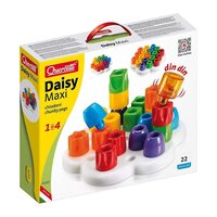 Мозаика Quercetti серии ГЕОМЕТРИЯ МАКСИ большие фишки (4160-Q) 