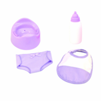 Пупс Lotus інтерактивний фіолетовий з аксесуарами (15982\2)