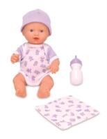 Пупс Lotus 25 см зі звуками та аксесуарами фіолетовий (10852\2)