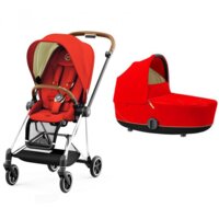 Коляска 2 в 1 Cybex Mios 4.0 Lux Autumn Gold, шасси Chrome Brown (250708292555) 
