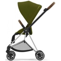 Прогулянкова коляска Cybex Mios 4.0 Khaki Green, шасі Chrome Brown (25432507)