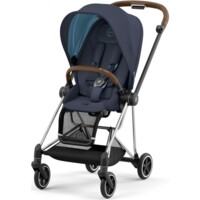 Коляска 2 в 1 Cybex Mios 4.0 Mios Lux Nautical Blue, шасси Chrome Brown (250708072531)
