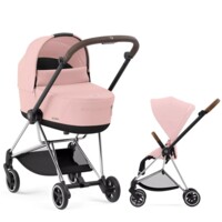 Коляска 2 в 1 Cybex Mios 4.0 Lux Peach Pink, шасі Chrome Brown (250709450889) 