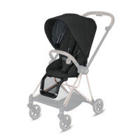 Прогулянкова коляска Cybex Mios 4.0 Deep Black, шасі Chrome Brown (25672507)