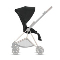Прогулянкова коляска Cybex Mios 4.0 Deep Black, шасі Chrome Brown (25672507)