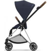 Прогулянкова коляска Cybex Mios 4.0 Dark Navy, шасі Chrome Brown (37872507)