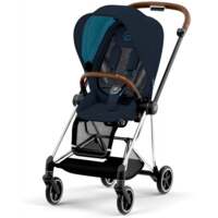 Прогулочная коляска Cybex Mios PLUS Midnight Blue, шасси Chrome Brown (25852507) 