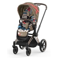 Коляска 2 в 1 Cybex Mios by Karolina Kurkova One Love, шасси Chrome Brown (755765507)