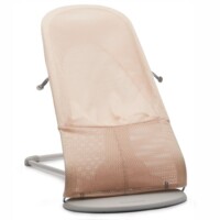 Шезлонг BABYBJÖRN Balance Soft MESH Pearly Pink/White (7317680051424)