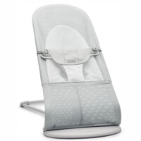 Шезлонг BABYBJÖRN Balance Soft MESH Silver/White (7317680051295) 