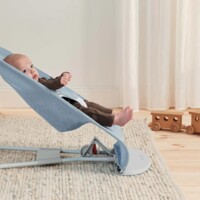 Шезлонг BABYBJÖRN Balance Soft MESHSky Blue/White (7317680051431)