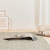 Шезлонг BabyBjorn Bliss Cotton Sand Grey, рама Dark Grey (7317680060174)