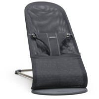 Шезлонг BabyBjorn Bliss Mesh Anthracite, рама Dark Grey (7317680060136) 