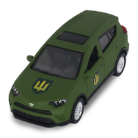 Автомодель TechnoDrive Шеврони Героїв Toyota RAV4 Сухопутні війська ЗСУ (KM6198M2) 