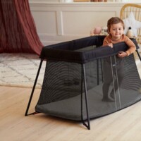 Ліжко-манеж BabyBjorn Light, чорний (7317680402806)