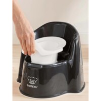 Дитячий горщик BabyBjorn Fotelik, чорний (7317680552563)