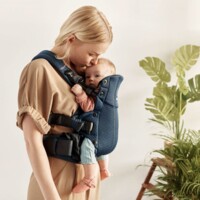 Рюкзак-кенгуру BabyBjorn Harmony Mesh 3D Navy blue (7317680880086)