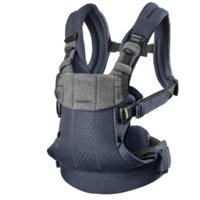 Рюкзак-кенгуру BabyBjorn Harmony Mesh 3D Anthracite + слинявчик (7317686880134)