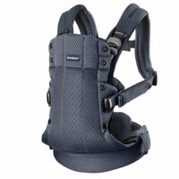 Рюкзак-кенгуру BabyBjorn Harmony Mesh 3D Anthracite + слинявчик (7317686880134)