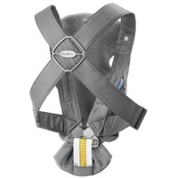 Рюкзак-кенгуру BabyBjorn Mini 3D Jersey Dark grey (7317680210845)