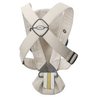 Рюкзак-кенгуру BabyBjorn Mini 3D Jersey Light beige (7317680210876)