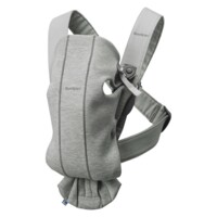 Рюкзак-кенгуру BabyBjorn Mini 3D Jersey Light grey (7317680210722) 