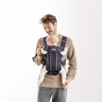 Рюкзак-кенгуру BabyBjorn Mini 3D Mesh, Anthracite (7317680210135)