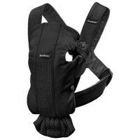 Рюкзак-кенгуру BabyBjorn Mini 3D Mesh, Black (7317680210258) 