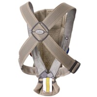 Рюкзак-кенгуру BabyBjorn Mini 3D Mesh, Grey beige (7317680210029)