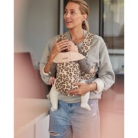 Слінг BabyBjörn Mini Cotton Beige/Leopard (7317680210753)