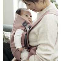 Слінг BabyBjörn Mini Cotton Dusty pink (7317680210142)