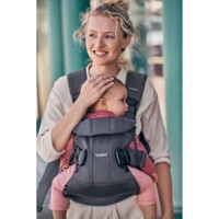 Слінг BabyBjörn One Air 3D Mesh Anthracite (7317680980137)