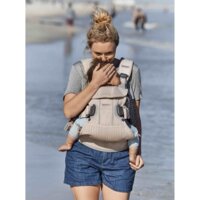 Слінг BabyBjörn One Air 3D Mesh Pearly pink (7317680980014)