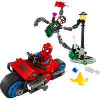 Конструктор LEGO Super Heroes Marvel Погоня на мотоциклах Человек-Паук vs. Доктор Осьминог (76275)