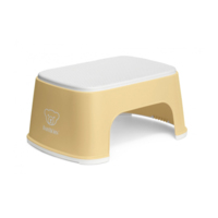Дитяча підніжка-підставка BabyBjorn Step Stool Powder Yellow/White (7317680612663) 