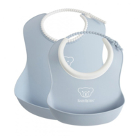 Слинявчик BabyBjorn Powder Blue, 2 шт. (7317680467676) 