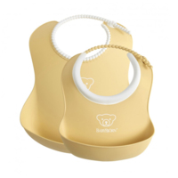 Слинявчик BabyBjorn Powder Yellow, 2 шт. (7317680467669) 