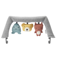 Дуга з іграшками на шезлонг BabyBjorn Balance Soft Friends (7317680803009) 