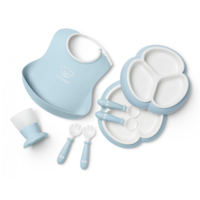 Набор детской посуды BabyBjorn Powder Blue, 8 эл. (7317680770028) 