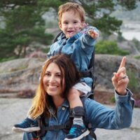 Детская переноска G4 MiniMeis Black/Navy (7072255000190)