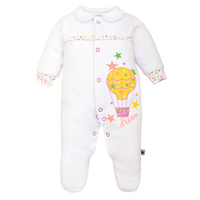 Комбинезон Zironka Воздушный шар, размер 80, белый (619-145) 