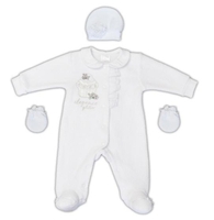 Комплект Garden baby Солодке тістечко, р.68, білий (29146-04) 