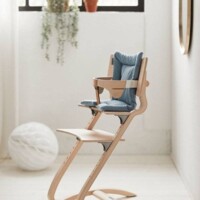 Подушка до стільчика для годування Leander Classic Dusty blue (5707770601479)