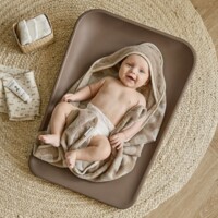 Дитячий рушник для купання Leander Organic Cappuccino (5707770601288)