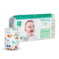 Підгузки Offspring Котики, розмір M, 6-10 кг, 42 шт. (DP-OI-FAT-M42P-MTC) 