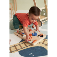 Дерев'яні ходунки з бізібордом Kid's Concept EDVIN (7340028732556)