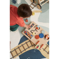 Дерев'яні ходунки з бізібордом Kid's Concept EDVIN (7340028732556)