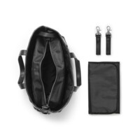 Сумка для мами Tote Braided Elodie Details Black Leather (7333222011886)