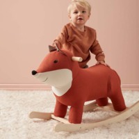 Дитяча гойдалка Kid's Concept EDVIN Лис, червоний (7340028726555)