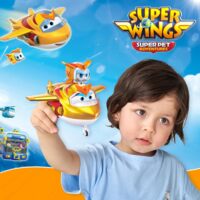 Фигурка-трансформер Super Wings Transforming Золотой Мальчик и любимец (EU770441)